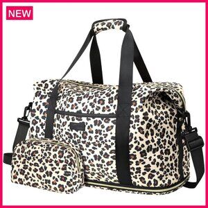 Expandable Travel Duffle Bag Waterproof Weekender Carry On Gym Bag